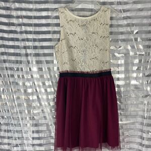 Speechless sleeveless Sequin and Tulle Party Dress